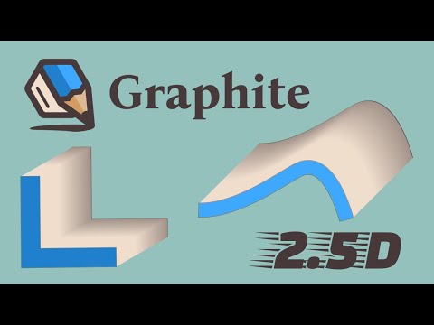 Видео: 23 Graphite — Псевдо 3D (2.5D изометрия)