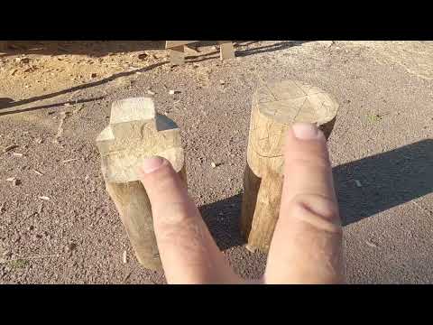 Видео: Строю избу, в одинокого.. (часть 3)