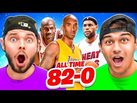 Видео: Создайте команду НБА с лучшим результатом 82-0 за всю историю и выиграйте приз! Вместе с Мучи