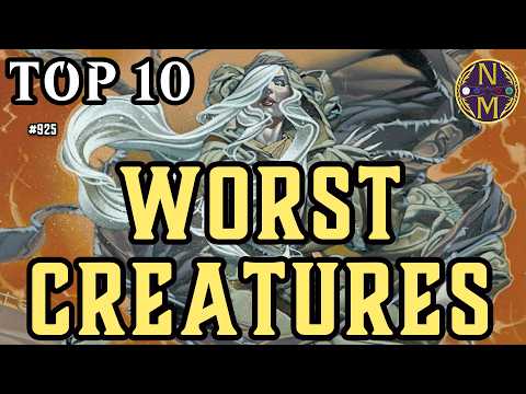Видео: Топ-10 MTG: худшие существа в Magic: the Gathering