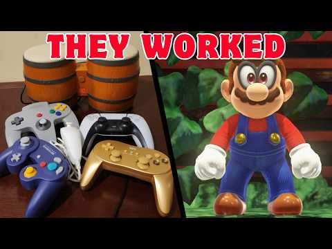 Видео: Проблемы с самыми странными контроллерами в Super Mario Odyssey...