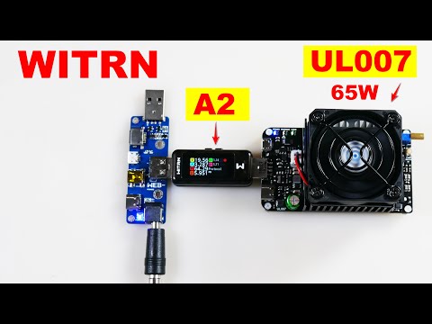 Видео: WITRN A2 + UL007 Обзор на новый USB-тестер и нагрузку 65W