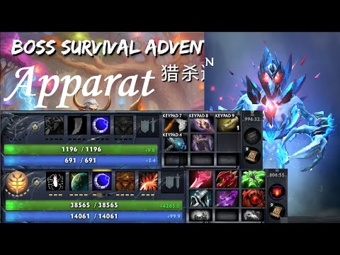 Видео: BSA. Boss Survival Adventure в соло. Ability Mod.  Ancient Apparition №2 (Random Hero)