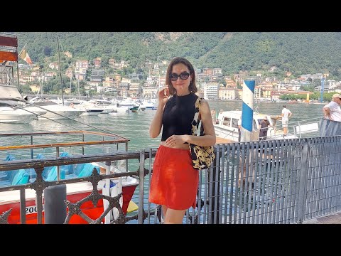 Видео: Italy VLOG. На фуникулере в Брунате, шоппинг, аутлет Zara, пицца, жара. Комо, Италия 🇮🇹