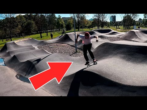 Видео: ПАМП ТРЕК НА СКЕЙТЕ КАК КАТАТЬСЯ? #скейтбординг