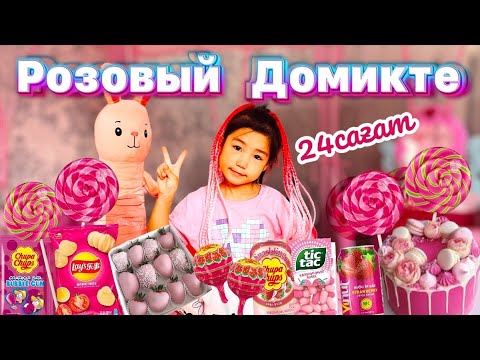 Видео: 24сағат⏰Розовый Домикте🏠Көзайым өмір сүрді😱