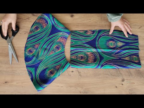 Видео: 💙 Пошив очень практичной юбки без выкройки | Очень стильная и легкая работа ✂