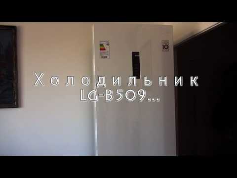 Видео: Перевес дверей холодильника LG-B509...Oversize the door of the refrigerator LG-B509 ...