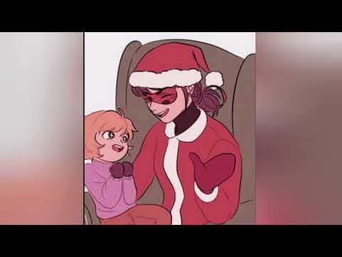 Видео: Новогодняя подборка комиксов леди баг и супер кот