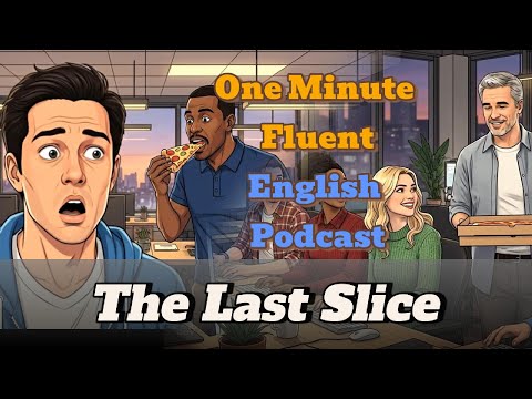 Видео: Последний кусочек | Подкаст на одноминутном беглом английском