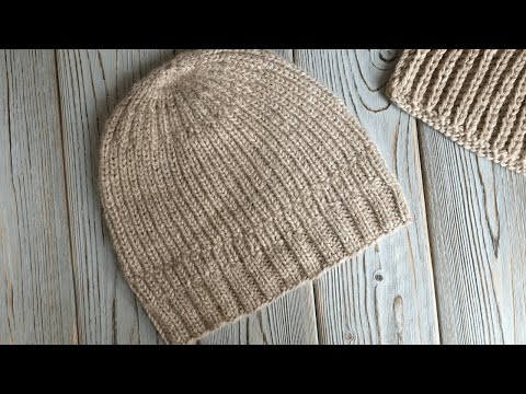 Видео: ПРОСТАЯ КЛАССНАЯ МОДЕЛЬ. МУЖСКАЯ ШАПКА СПИЦАМИ!  KNITTED HAT.