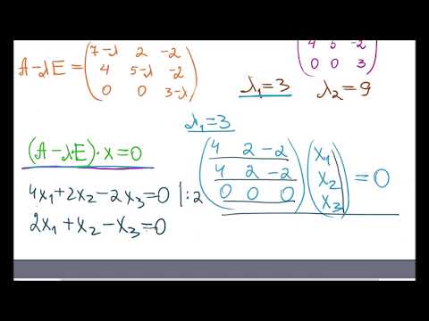 Видео: Собственные векторы и собственные значения матрицы