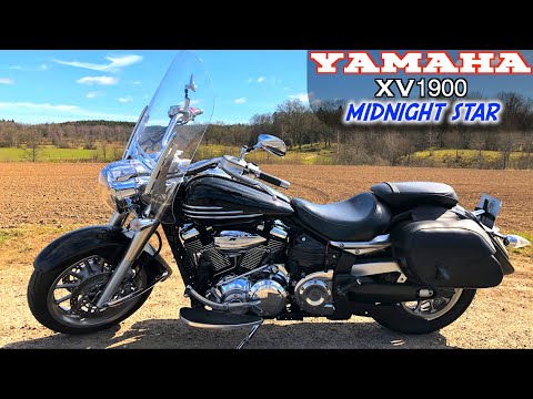 Видео: Тест-драйв и характеристики Yamaha XV1900 Midnight Star