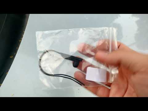 Видео: Цитроен Хсара замена сензора спољне температуре I Citroen Xsara outside temperature sensor replace