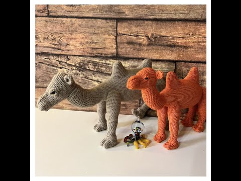 Видео: Верблюд двугорбый Часть 2/Camel crochet  Part 2  (Авторский МК Маргариты Легенькой)
