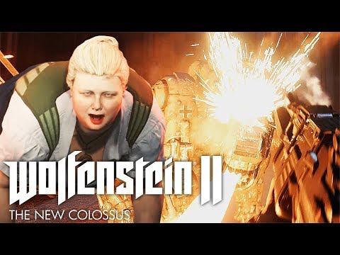 Видео: ПЁСИКИ ► Wolfenstein II: The New Colossus #6