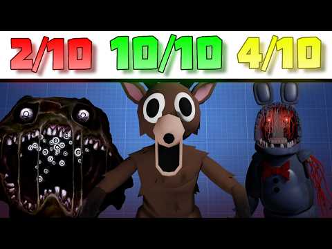 Видео: Поиграл ВО ВСЕ популярные ХОРРОРЫ роблокса и составил тир лист!