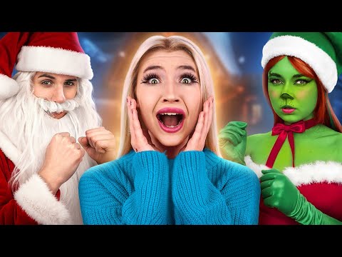 Видео: Санта Клаус vs Гринч в Реальной Жизни! Как Спасти Рождество?