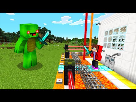 Видео: Майки vs Джей-Джей - Битва Самых Безопасных Баз в Майнкрафт!