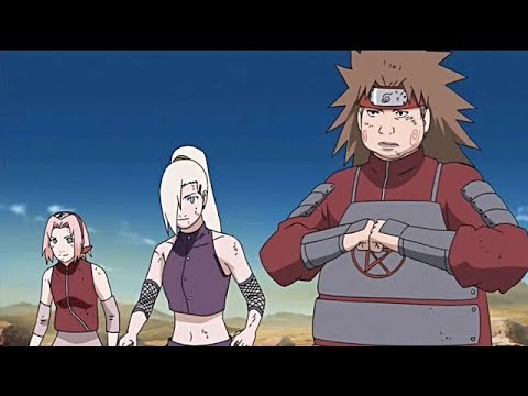 Видео: Ино, Сакура и Чоджи против Амено, Шишио и Коджи