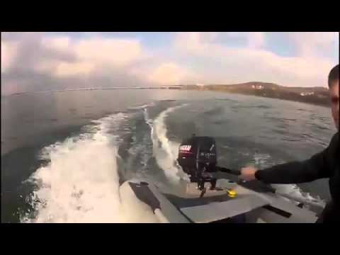 Видео: Подвесной лодочный мотор HANGKAI 6