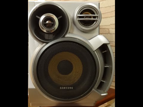 Видео: РЕМОНТ КОЛОНКИ МУЗЫКАЛЬНОГО ЦЕНТРА SAMSUNG MAX KJ 730