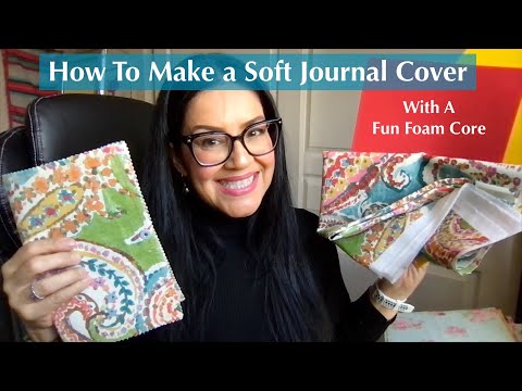 Видео: Как сделать обложку для журнала из ткани — с участием @TuCasaDePapel Digitals