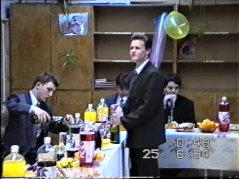 Видео: Выпускной вечер 1994 г. 849 школа Москва Бескудниковский бульвар