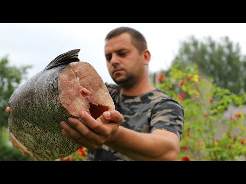 Видео: РЫБА ПО-БАТАЙСКИ В КАЗАНЕ НА КОСТРЕ