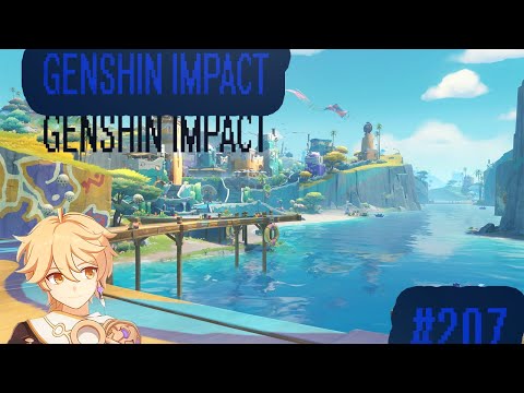 Видео: прохождение  genshin impact  часть # 207 отпуск