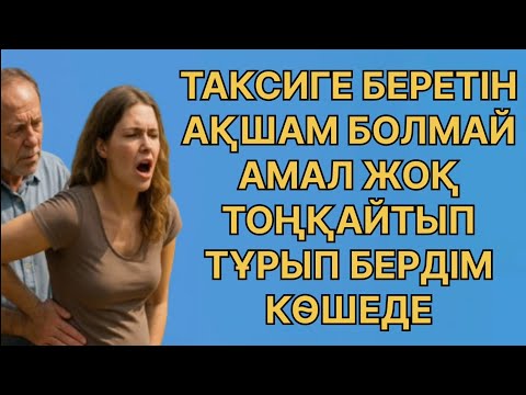 Видео: АТАМ КӨШЕДЕ ИТЕРДІ БЕРЕТІН АҚШАМ БОЛМАДЫ ТАКСИГЕ