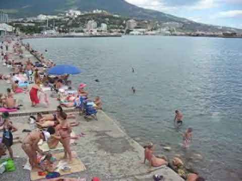 Видео: Набережная Ялта