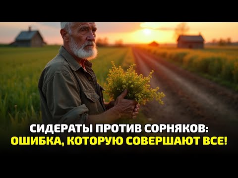 Видео: Сидераты против сорняков: правда, о которой молчат даже опытные дачники!