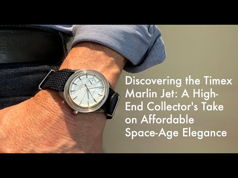 Видео: Знакомство с часами Timex Marlin Jet: эксклюзивный взгляд коллекционера на доступную элегантность...