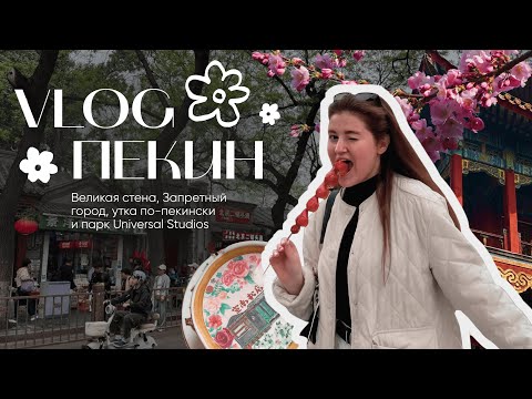 Видео: VLOG Пекин: 5 дней в Пекине, Великая стена, покупка Pop Mart и Парк Universal Studios