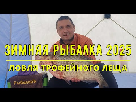 Видео: Ловля трофейного леща. Зимняя рыбалка. 1-2 февраля 2025г.