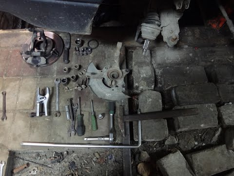 Видео: Замена переднего ступичного подшипника на Пассате Б3. Подвеска. Пассат б3 Подшипник ступичный перед