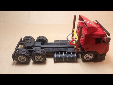 Видео: Камаз 54112, конверсия, сборка из разного!!!