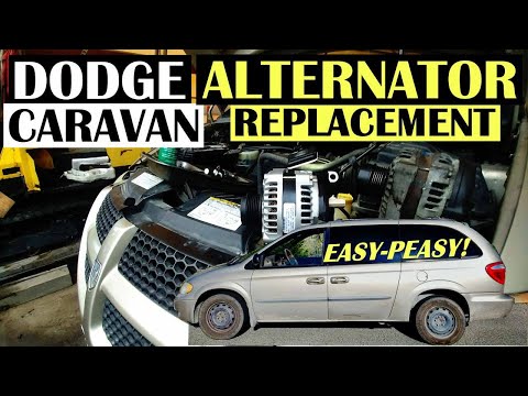 Видео: Полное руководство по замене генератора Dodge Caravan + полное описание характеристик ⚙️ | Dodge ...
