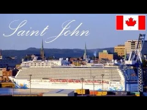 Видео: Сент Джон, Нью Брансуик, Канада. Saint John, New Brunswick, Canada.