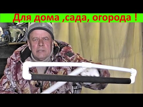 Видео: СКРЕБОК для очистки снега с теплицы !