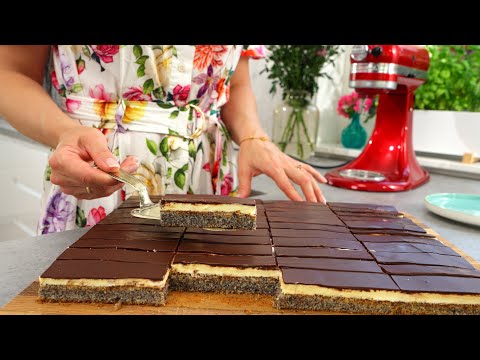 Видео: Вы должны попробовать этот маковый пирог! Такой кремовый, такой вкусный!