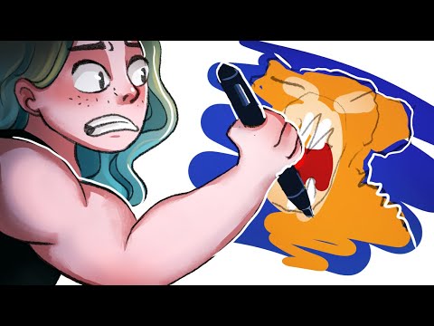 Видео: РИСУЮ ПРАВОЙ РУКОЙ (да, я левша)