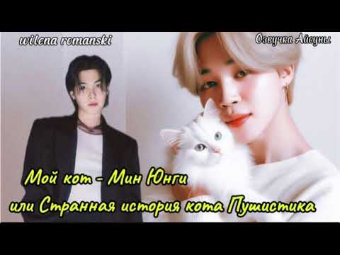 Видео: Мой кот - Мин Юнги или Странная история кота Пушистика / wilena romanski / Юнмины Yoonmin / озвучка