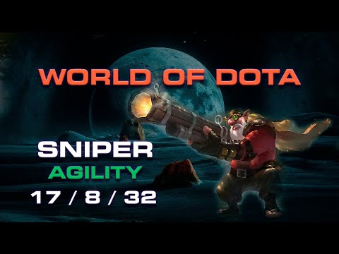 Видео: WORLD OF DOTA / SNIPER ЛОВКОСТЬ - ПКМ МОНСТР