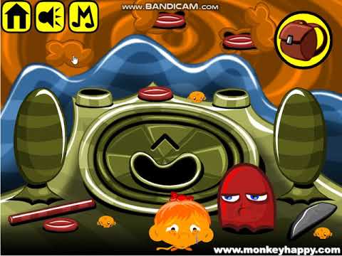 Видео: Счастливая обезьянка, уровень 318 (Monkey Go Happy Stage 318)