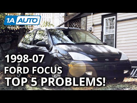 Видео: 5 основных проблем Ford Focus Hatchback 1-го поколения 1998-2007