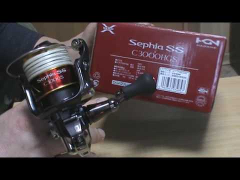 Видео: SHIMANO  SEPHIA SS C3000HGS, 2015 модельного года, полное ТО.