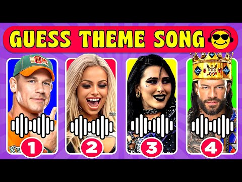 Видео: Угадайте 50 лучших песен для выхода WWE | Роман Рейнс, Лив Морган, Джон Сина, Риа Рипли