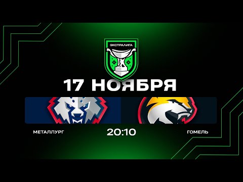 Видео: Металлург - Гомель | 17.11.2025 | Экстралига | Прямая трансляция